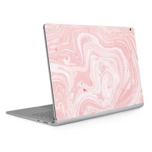 Pink Marbling Surface Book 2 15in Skin